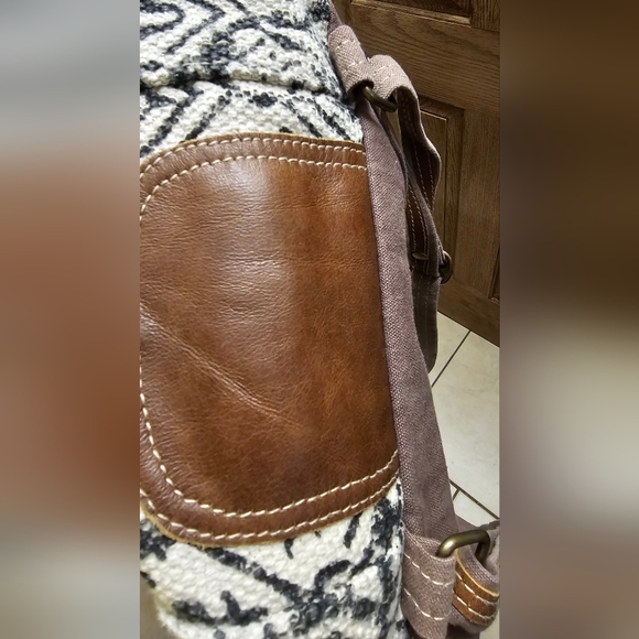 Myra Bag Backpack Leather & Calf Hair EUC - Picture 12 of 14